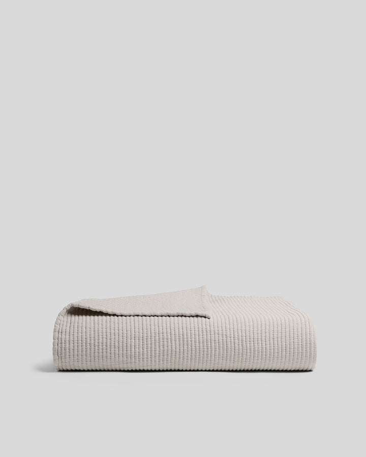 Matelasse Coverlet (Bone)